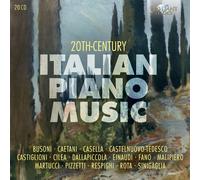 Various Composers 20th Century Italian Piano Music (CD) (Importación USA)