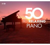 Various Composers 50 Best Relaxing Piano (CD) Box Set (Importación USA)