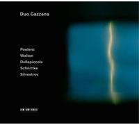 Duo Gazzana – Poulenc / Walton / Dallapiccola / Schnittke / Silvestrov – CD – Verve Spa