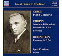 Various Composers Great Pianists: Friedman (CD) Album (Importación USA)