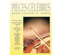 Various composers: pieces celebres vol.1: easy (violin & piano)