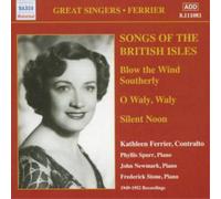 Various Composers Songs of the British Isles (Ferrier) (CD) (Importación USA)