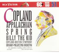 Various Copland: Billy the Kid / Appalachian Spring RCA V (CD) (Importación USA)
