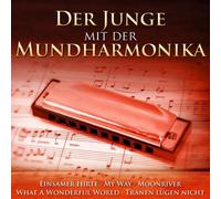 Various - Der Junge mit der Mundharmonika (28 Hits auf 2 CDs auf der Mundharmonika inkl. Einsamer Hirte, My Way, Moon River, What A Wonderful World, Amazing Grace)