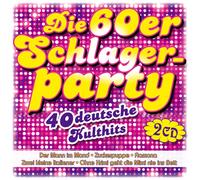 Various - Die 60er Schlagerparty; 40 Deutsche Kulthits; Flippers; Catarina Valente; Bill Ramsey; Peter Kraus; Nana Mouskouri; Gus Backus; Medium Terzett; Jan & Kjeld; Siw Malmkvist; Peggy March; Ralf Bendix; Blue Diomonds; Rex Gildo; Markus Felden; Shadows