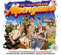 Various - DIE VOLKSTÜMLICHE ALPENGAUDI; Folge 1; incl. Pagger Buam; Oeschs die Dritten; Goldrieder; Schürzenjäger; Zillertaler Mander; Klostertaler; Jungen Zellberger; Pipihenderl; Konis Hupen; Ku Ku Jodel; Rosi Polka; Mitn Traktor nach Italien;