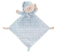 various Doudou Color Azul,23 x 23cm,Doudou Osito Topos para Bebé, Toalla Manta para bebés Toalla de Saliva,Ultra Suave de Microfibra,Regalo Bebé