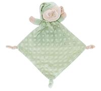 various Doudou Color Verde,23 x 23cm,Doudou Osito Topos para Bebé, Toalla Manta para bebés Toalla de Saliva,Ultra Suave de Microfibra,Regalo Bebé