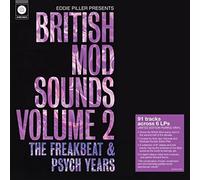 Various - Eddie Piller Presents British Mod Sounds Of The 1960s Volume 2: The Freakbeat & Psych Years / Various - 6LP Boxset on 140-Gram Purple Colored Vinyl [Vinilo]