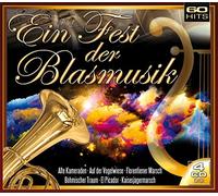 Various - Ein Fest der Blasmusik (4er Digi Box mit 60 Hits wie Alte Kameraden, Böhmischer Traum, Kaiserjägermarsch uva.)