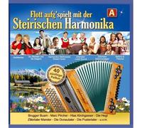 Various - Flott aufgspielt mit der Steirischen Harmonika (40 Titel Steirische Harmonika u.a. Robert Goter, Zillertaler Schürzenjäger. Zillertaler Mander ...)