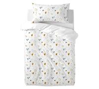 various Funda nordica Cuna Infantil de 60x120cm Reversible,100% algodón Saco nordico y Cubre de edredon Cama para niños y niñas Juego Fundas para edredón 100 x 135 cm con Almohada 60 x 40 cm (Zabra)