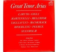 VARIOUS GREAT TENOR ARIAS vinyl record