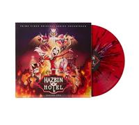 Various - Hazbin Hotel One Original Series Soundtrack Radio Demon Red con salpicaduras negras
