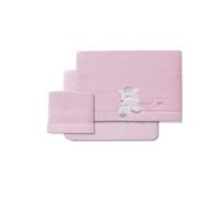 various Interbaby - Juego de Sábanas de Invierno para Minicuna en Coralina (Rosa Amoros)
