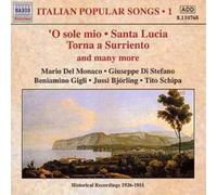 Various Italian Popular Songs Vol. 1: O Sole Mio/santa Lu (CD) (Importación USA)