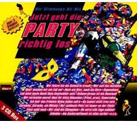 Various - Jetzt geht die Party richtig los 3er Box (Folge 1-3); ; Der Stimmungs Hit-Mix; Über 3 Stunden Spielzeit