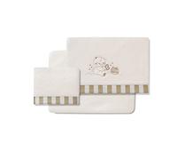 various Juego de Sabana Coralina para Cuna 60x120cm, Triptico Cuna Invierno de bebé (BEIG)