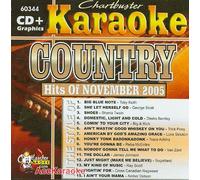Various - Karaoke: Country Hits of November 2005