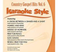 Various - Karaoke Style: Country Gospel Hits, Vol. 6