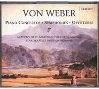 Various^Kuhn^Sd^Marriner^Ams - Weber: Piano Concertos,Sympho