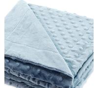 various Manta bebés Mantitas Burbuja 0.8x1.10m para bebés Suave y Confortable Cálida niña y niño Mantas para Todas Las Estaciones (Azul)