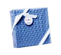 various Manta bebés Mantitas Burbuja 0.8x1.10m para bebés Suave y Confortable Cálida niña y niño Mantas para Todas Las Estaciones (Añil)