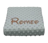 various Manta de Bebes 0.80 x 1.10 m Manta para recién Nacidos Personalizado con su Nombre Bordado, Mantitas para Bebes Suave y Confortable Cálida niños Regalos Padres Primerizos (Verde)