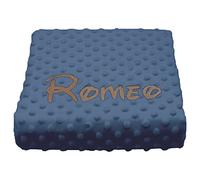 various Manta de Bebes 0.80 x 1.10 m Manta para recién Nacidos Personalizado con su Nombre Bordado, Mantitas para Bebes Suave y Confortable Cálida niños Regalos Padres Primerizos (Marino)