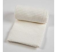 various Manta para Bebé Recién Nacido Algodón 100%, Arrullo para Verano y Entretiempo, Toquilla de Tejido Plumeti (Beige)