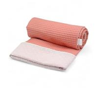 various Manta para Bebé Recien Nacido Algodon 100%, Arrulo para Verano y Entretiempo, Toquilla de Tejido Plumeti (Rosa Maquillaje)