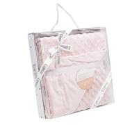 various Manta para Bebés, 0.80 x 1.10 mMantilla Burbuja para Recién Nacido,Mantitas para Bebes Suave y Confortable Cálida niña y niño Mantas para Cuna Cochecito Asiento de Coche (Rosa)