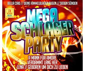 Various - Mega Schlager Party (inkl. Lena, Geboren um dich zu lieben, Bella Ciao, uvm.)