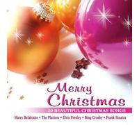 Various - Merry Christmas - 20 beautiful Christmas Songs with Elvis Presley, Frank Sinatra, Platters, Harry Belafonte, Bing Crosby ...