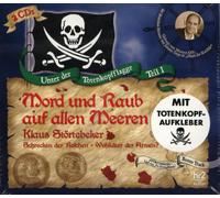 Various - Mord und Raub auf allen Meeren - Klaus Störtebeker - 2 CD Hörbuch & Aufkleber