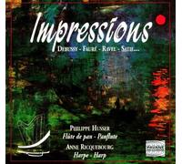 Various Pan Flute : Pan flute & harp recital: Impressions. Husser/Ricquebourg.