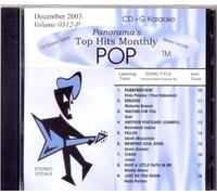 Various - Panorama's Top Hits Monthly POP December 2003 Vol. 0312-P