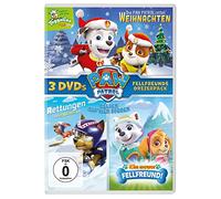 Paw Patrol: Die Paw Patrol rettet Weihnachten, Paw Patrol: Rettungen im Winter & Paw Patrol: Ein neuer Fellfreund! [Alemania] [DVD]