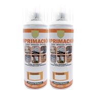 various Pintura Spray Imprimacion Transparente de 400 ml Adecuado para las Superficies de Metal, Madera y Plástico Pack de 2 Unidad