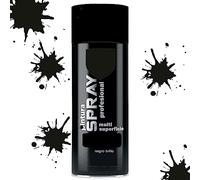 various Pintura Spray Negro Brillo de 400 ml Adecuado para las Superficies de Metal, Madera y Plástico Pack de 1 Unidad