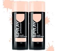 various Pintura Spray Rosa de 400 ml Adecuado para las Superficies de Metal, Madera y Plástico Pack de 2 Unidad