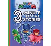 Various Pj Masks 3-Minute Bedtime Stories (Tapa dura) Pj Masks (Importación USA)