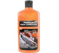 Various - Premium Cera de Carnauba,La Mejor Elección para un Brillo Superior y Protección Duradera con Cera De Carnauba Para Coche y Polímeros Sintéticos,500ml