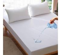 Various-Protector De Colchón Punto algodón Impermeable 90 x 190/200 x 30cm,Funda de Colchón Tejido Jersey Liso 100% algodón 165 gsm, Elástico En Todo El Contorno,Transpirable,Absorbente