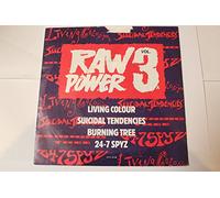 Various - Raw Power Vol 3 EP Epic XPS 248 EX/EX 1990 picture sleeve, with Suicidal Tendencies, 24-7 Spyz, Living Colour & Burning Tree