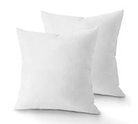 various-Relleno de Cojín para Sofá o Cama, con Relleno Fibra Virgen Hueca Siliconada, Suave e Indeformable, Resistente al Uso y a Lavados (40x40cm, 2 Unidad)