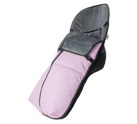 Various - Saco de Silla de Paseo Universal de Polipiel con Forro de Polar Térmico, Impermeable y Suave, Saco de Abrigo para Carrito de Bebé de Invierno Color Rosa
