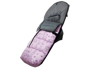 Various - Saco de Silla de Paseo Universal Impermeable con Forro de Polar Térmico, Saco Invierno Silla Paseo Resistente y Transpirable,Saco de Abrigo Carritos,Color Rosa Animales