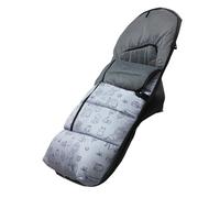 Various - Saco Silla Paseo Universal, Saco de Carro Bebé Invierno Impermeable y Transpirable Cabezal Ajustable Unisex (Animales Gris)