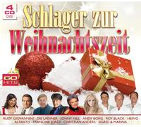 Various - Schlager zur Weihnachtszeit (60 Weihnachtslieder auf 4 CDs - Die Paldauer, Andy Borg, Roy Black, Heino, Francine Jordi, Christian Anders uva.)